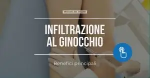 infiltrazione al ginocchio
