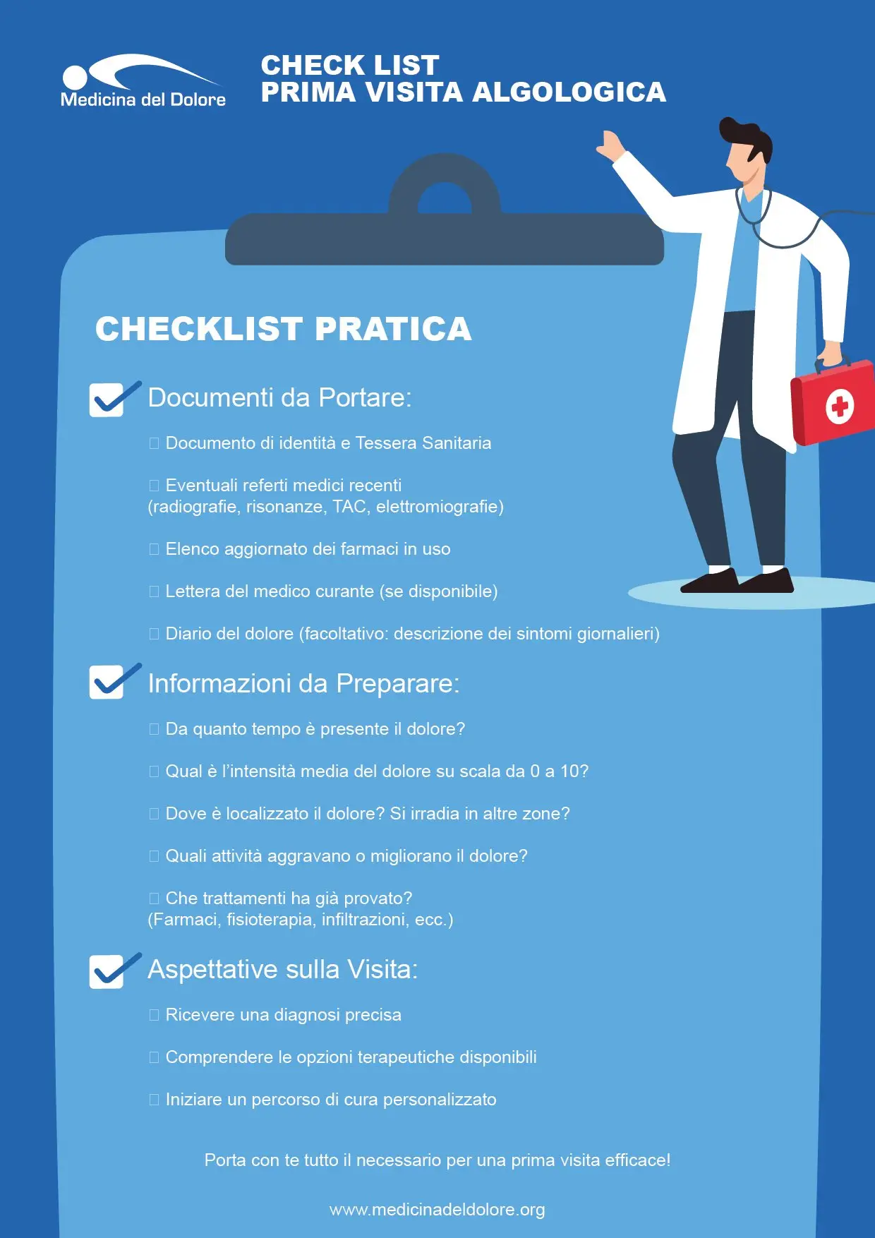 prima visita algologica